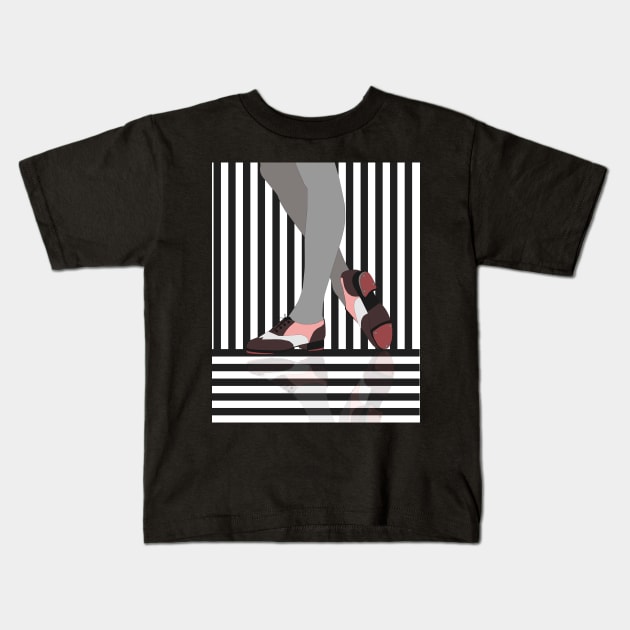 Tap Dance Tap Shoes Kids T-Shirt by jrepkin